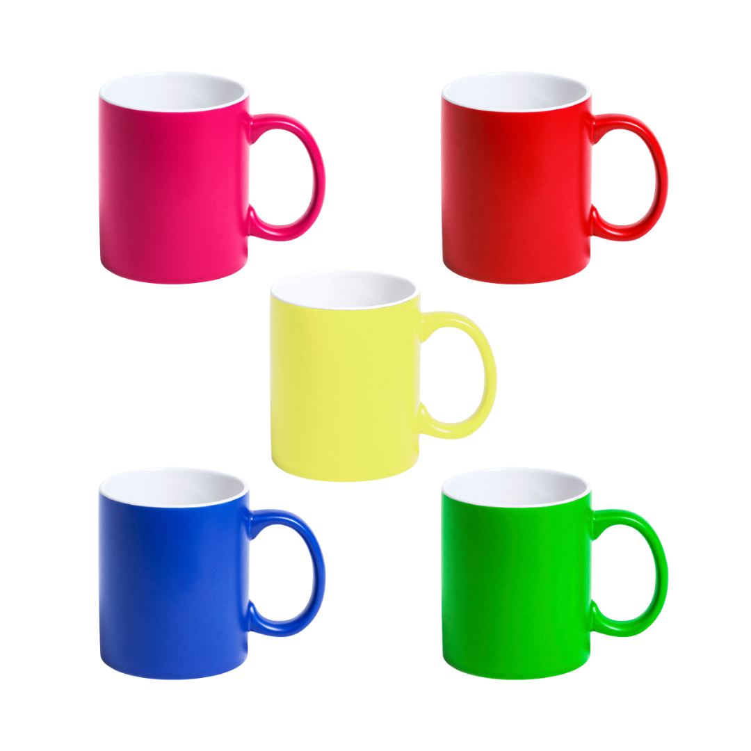 Keramiktasse Farbe - Weiß