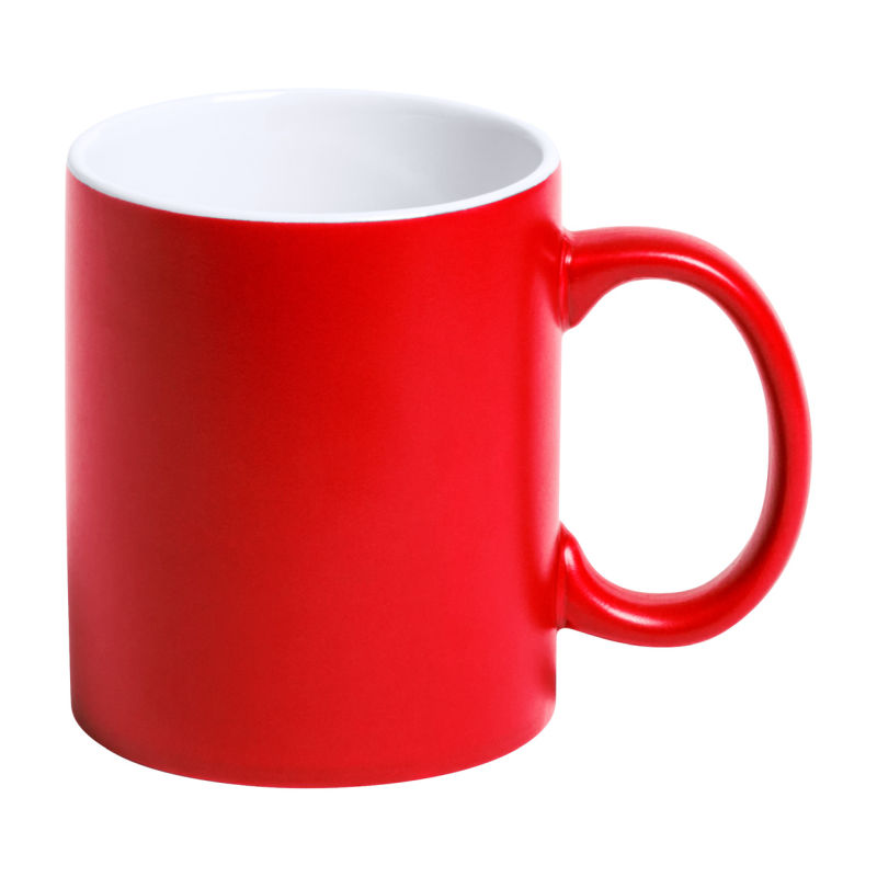 Keramiktasse Farbe - Weiß